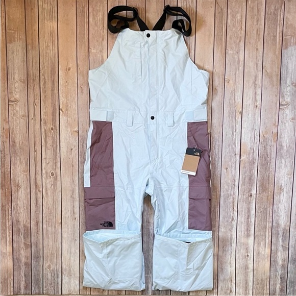 The North Face Men’s Icecap Blue Freedom Bib Winter Ski Waterproof Pants - Picture 2 of 15